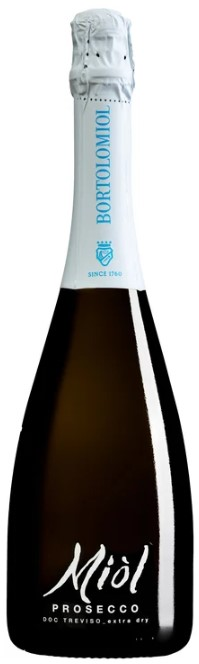 Prosecco Miol Treviso DOC Millesimato extra dry Bortolomiol 