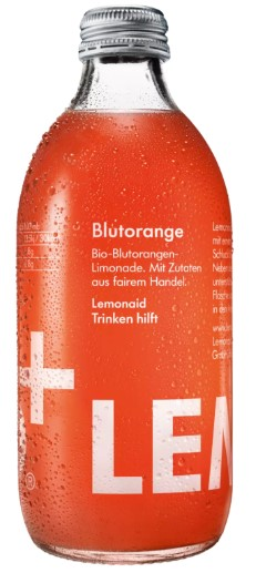 LemonAid Blutorange MW Glas 