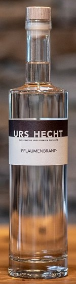 Pflaumenbrand URS HECHT 42° Gunzwiler Destillate