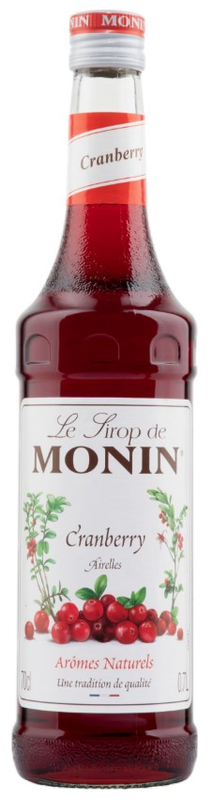 Monin Sirup Cranberry EW