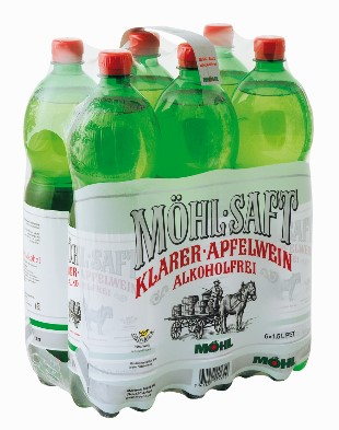 Möhl Saft klar alkoholfrei PET EW