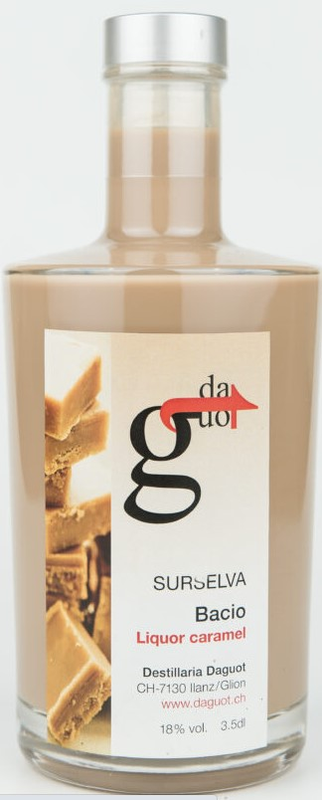 Bacio, liquor caramel 17° Destillaria Daguot