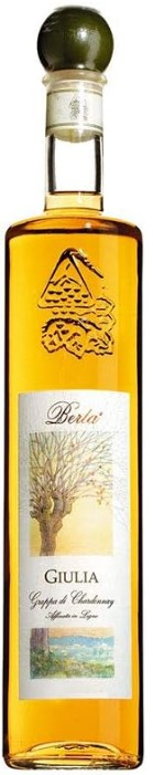 Grappa BERTA Giulia Chardonnay Barrique 40°