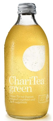 Iced Charitea Green MW Glas Grüntee mit Ingwer & Honig