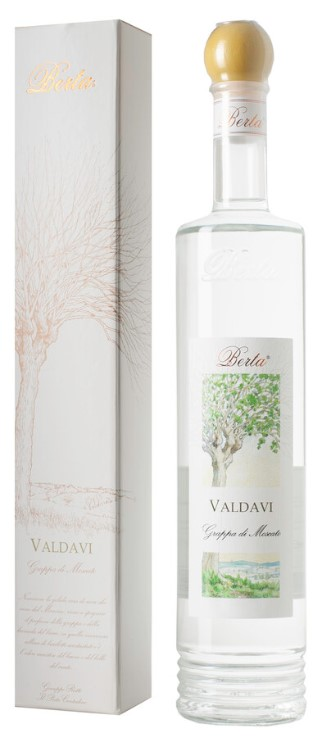 Grappa BERTA Valdavi di Moscato 40° 