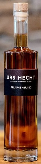 Pflaumenbrand Barrique URS HECHT 42° Gunzwiler Destillate