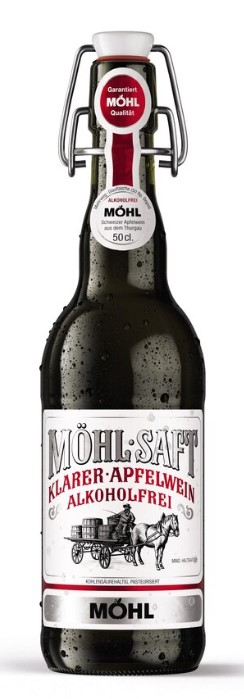 Möhl Saft klar spezial alkoholfrei (Bügelflasche)