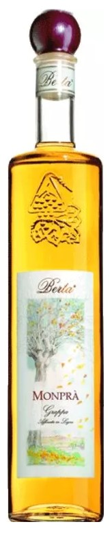 Grappa BERTA di Monprà Barbera Barrique 40°