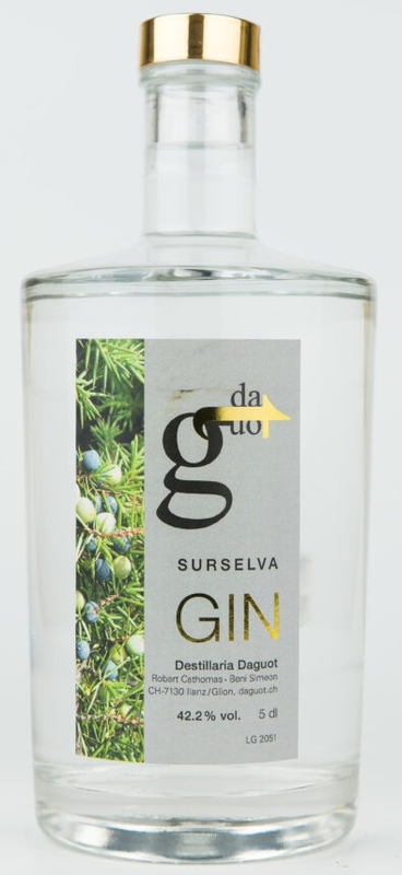 Gin 42.2° Destillaria Daguot
