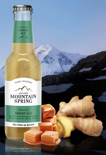 Swiss Mountain Spring Ginger Ale EW