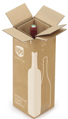 Postverpackung 1 x 75cl