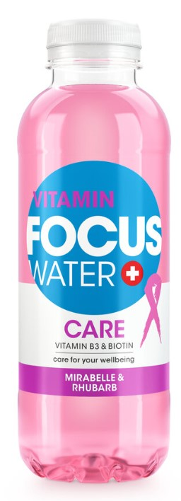 FOCUSWATER Care Mirabelle & Rhabarber PET EW