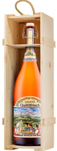 Appenzeller Bier Quöllfrisch naturtrüb Bügel