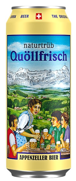 Appenzeller Bier Quöllfrisch naturtrüb Dose