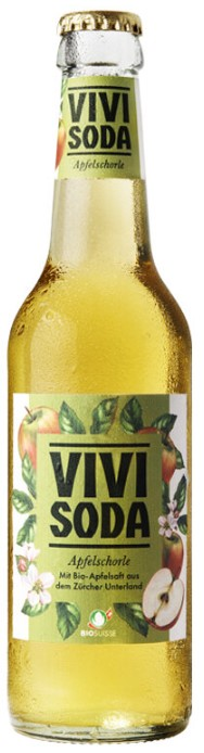 Vivi Soda Apfelschorle Bio MW 
