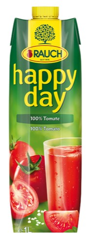 Rauch happy day Tomate 100% Elopak