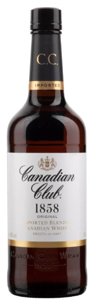 Whisky Canadian Club 1858 Origianl 40° 