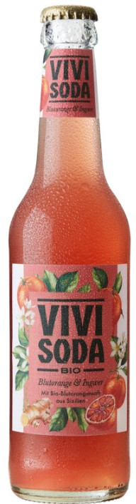 Vivi Soda Blutorange & Ingwer Bio MW 