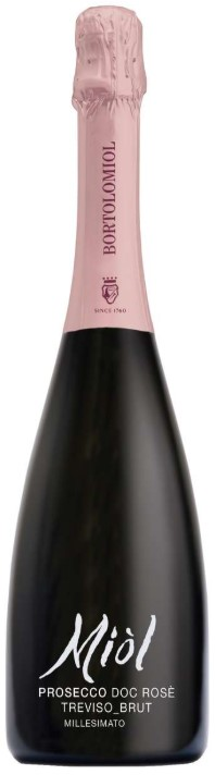 Prosecco Rosé Treviso DOC
Miol Milliesimato brut Bortolomiol