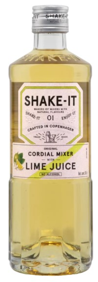 Lime Juice Cordial Mixer Shake-It alkoholfrei