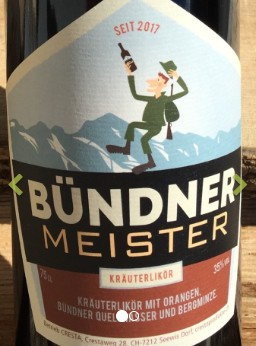 Bündner Meister Kräuterlikör 35° (30er/Kart.)