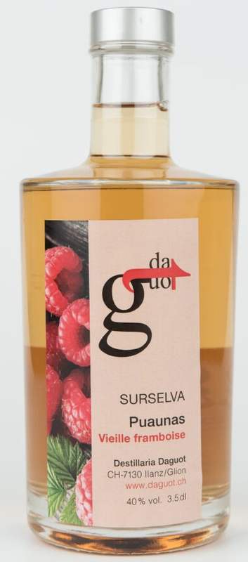 Vieille Framboise, Himbeer, puaunas 40° Destillaria Daguot