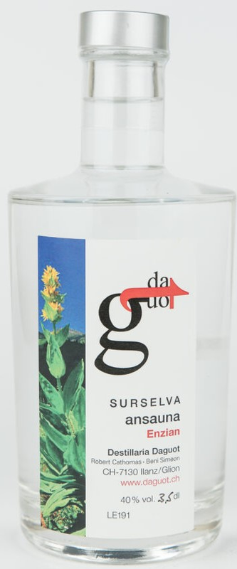 Enzian, ansauna 40° Destillaria Daguot