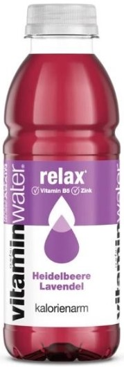 Vitaminwater Relax Heidelbeere & Lavendel PET EW