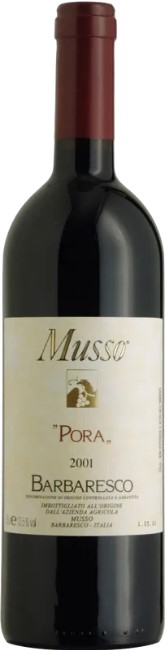 Barbaresco Pora DOCG Agricola Musso 