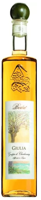 Grappa BERTA Giulia Chardonnay e Cortese 40°