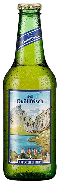 Appenzeller Bier Quöllfrisch Lager hell EW 