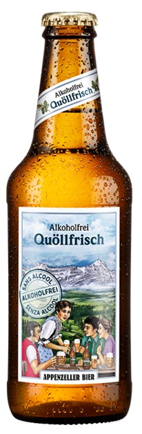 Appenzeller Bier Quöllfrisch alkoholfrei MW