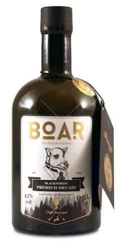 Boar Gin Blackforest Premium Dry Gin 43°