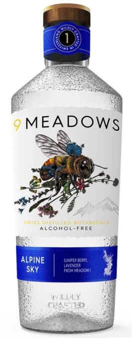 9 Meadows Alpine Sky Gin 0.0% alkoholfrei 