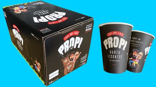 Propi harta Iischtee üs Obersàxa 5°
inklusive 30 Becher