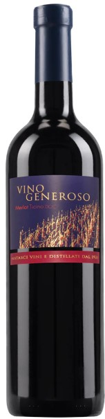 Merlot Vino Generoso rosso Ticino DOC 