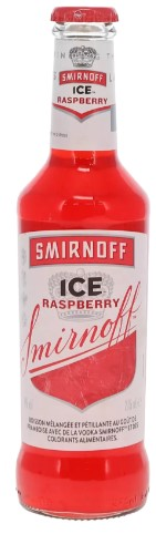 Smirnoff Ice Raspberry Vodka Mixed Drink 4°