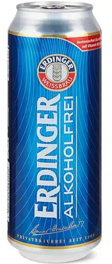 Erdinger alkoholfrei Dose 