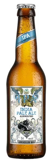 Appenzeller Bier IPA India Pale Ale alkoholfrei MW