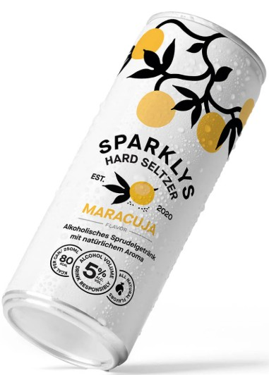 Sparklys Maracuja Hard Seltzer Dosen