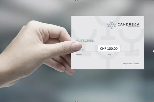 Gutschein Wert CHF 100.00