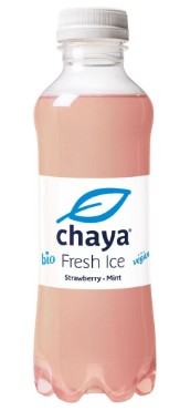 Chaya Fresh Ice Erdbeer-Minze Bio PET EW