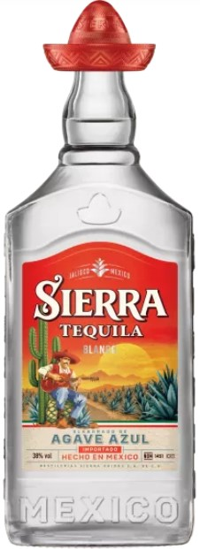 Tequila Sierra Silver / Blanco 38° 