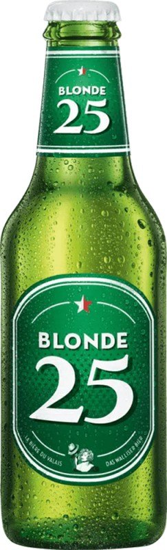 Brasserie Valaisanne Blonde 25 10er Karton EW