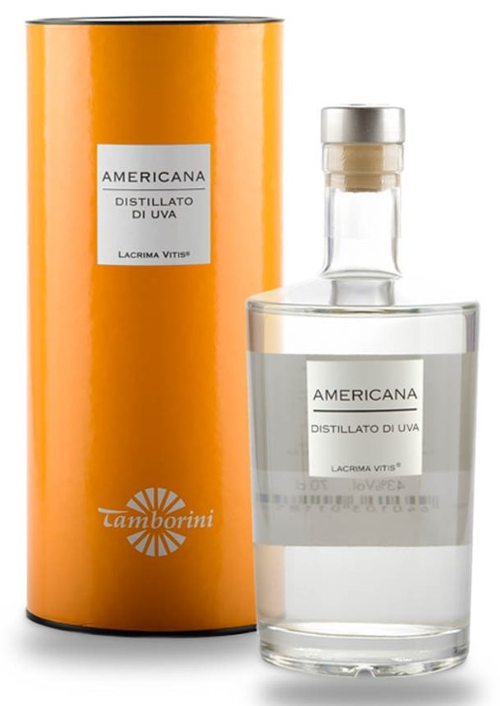 Grappa Nostrana Lacrima Vitis "Uva Americana" 46°