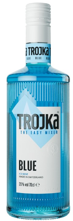 Trojka Vodka Blue Likör 20° 