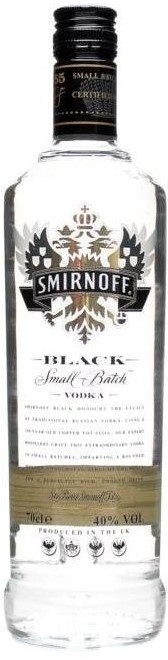 Vodka Smirnoff Black 40° 