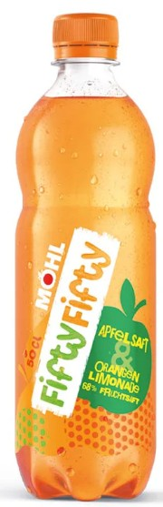 fifty fifty (Apfelsaft / Orange) PET EW