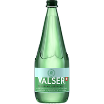Valser prickelnd Glas