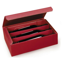 Präsentkarton aus Büttenpapier für 3 Flaschen
(Foto: Symbolbild/Farbe kann varieren)